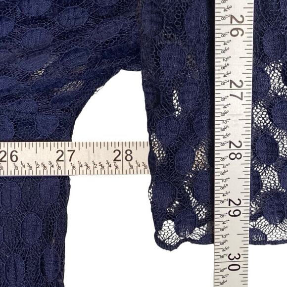 Asymmetrical Lace Top Womens 1x Boho Fairycore Romantic Cottagecore Whimsigoth - Picture 5 of 6